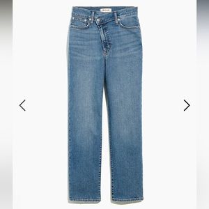 Madewell Perfect Vintage Straight Jean: Crossover Edition / 33 / MALVERN WASH